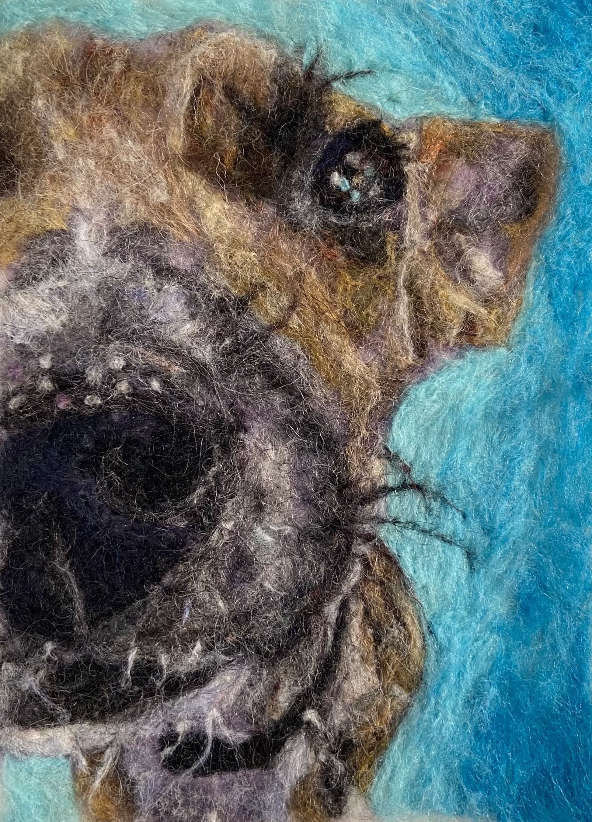 Boris - felted wool - 2023